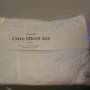 Brooklinen White Core Sheet Set Premium Bedding